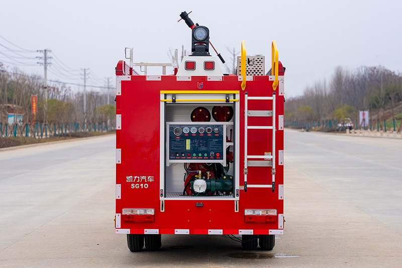 东风途逸双排水罐消防车1方（内藏）