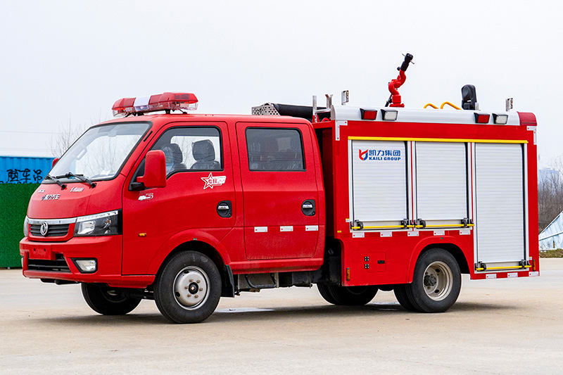 东风途逸双排水罐消防车1方（内藏）