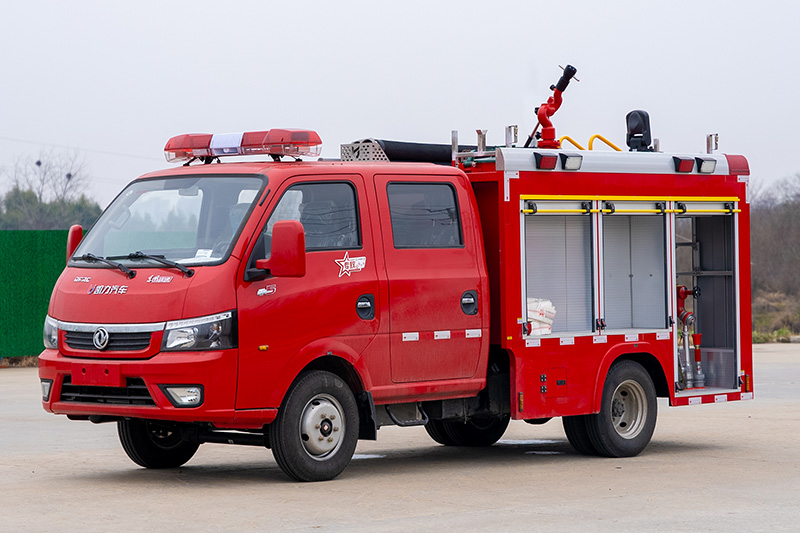 东风途逸双排水罐消防车1方（内藏）